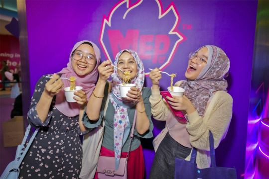 '맵' 말레이시아 팝업스토어. 삼양라운드스퀘어 제공